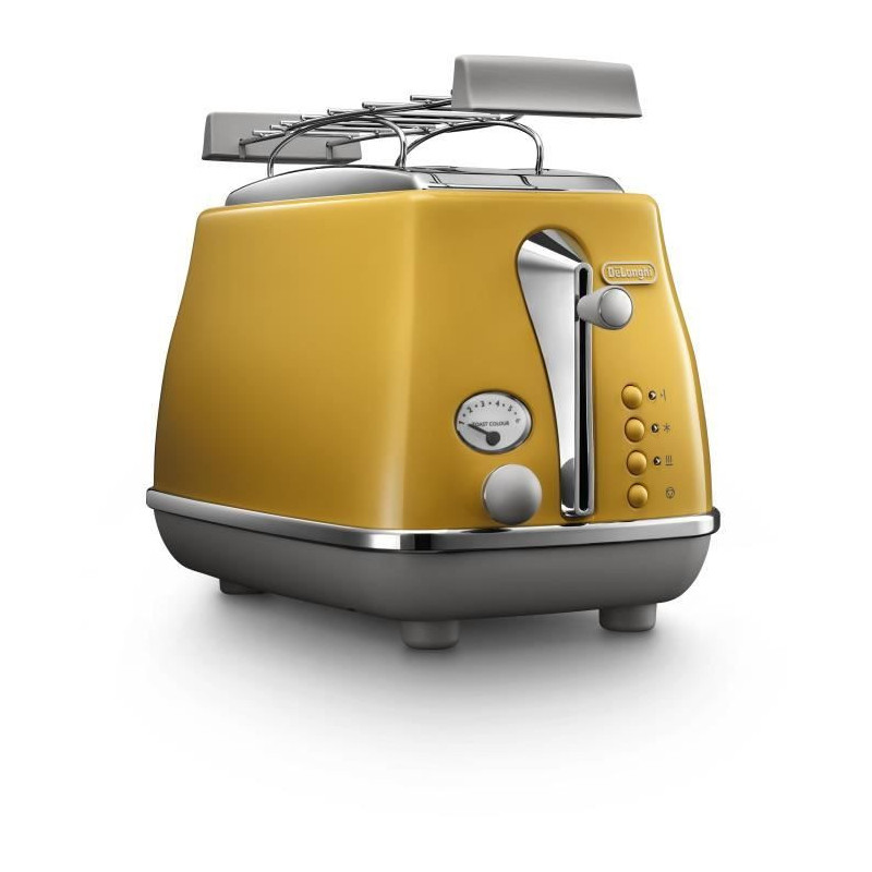 DELONGHI ICONA CAPITALS Toaster 2 slices - 900W - 3 function toaster -