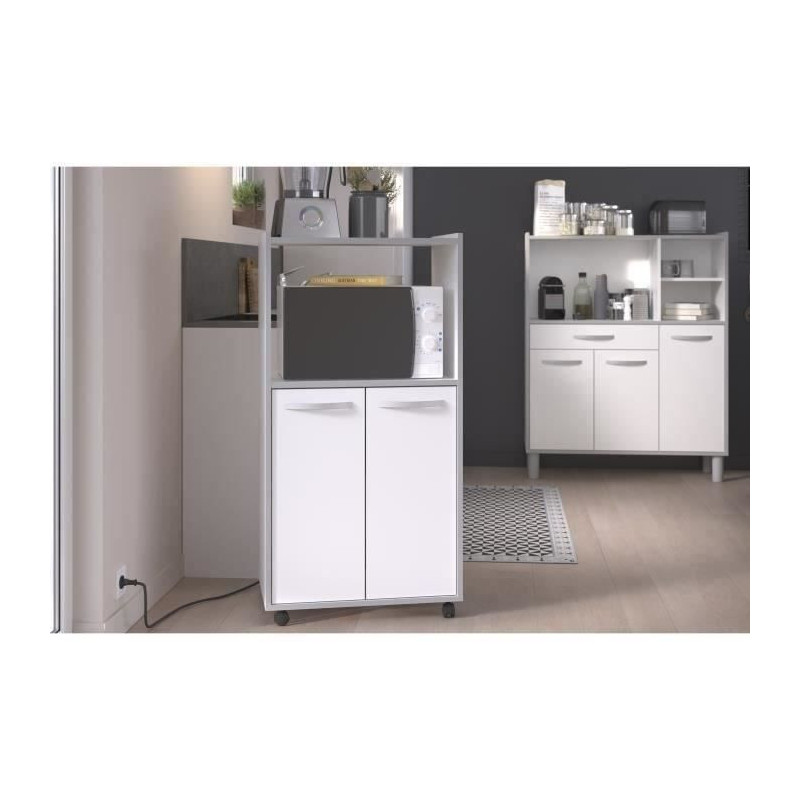 READY Kitchen trolley L 60cm White