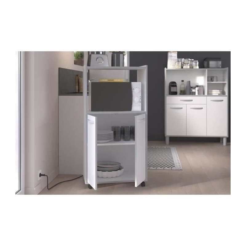 READY Kitchen trolley L 60cm White