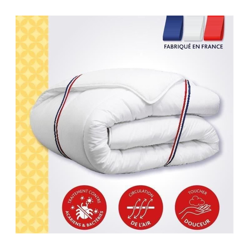 DODO Temperate duvet 300gr/m² anti-mite VICTORIA 220x240 cm white