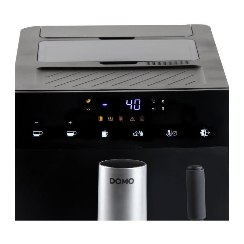 Automatic espresso machine with grinder - DOMO - DO1150K - 1350 W - 19