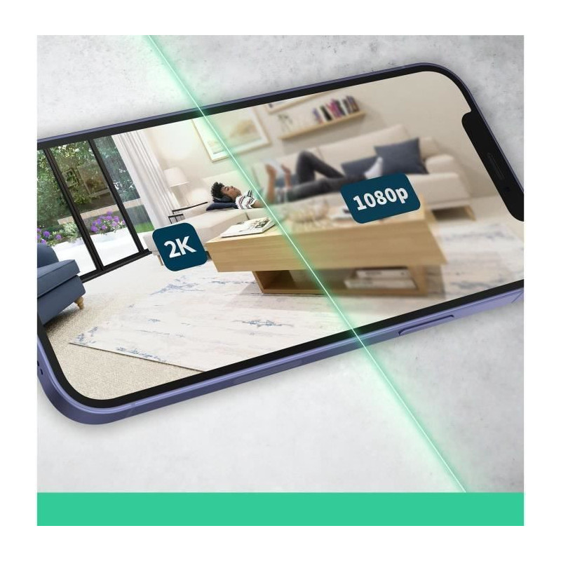 Surveillance camera - ARLO - VMC3260-100EUS - 2K resolution - Color ni