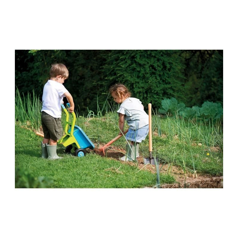 Deluxe Garden Wheelbarrow - ECOIFFIER - 4539 - For gardening work