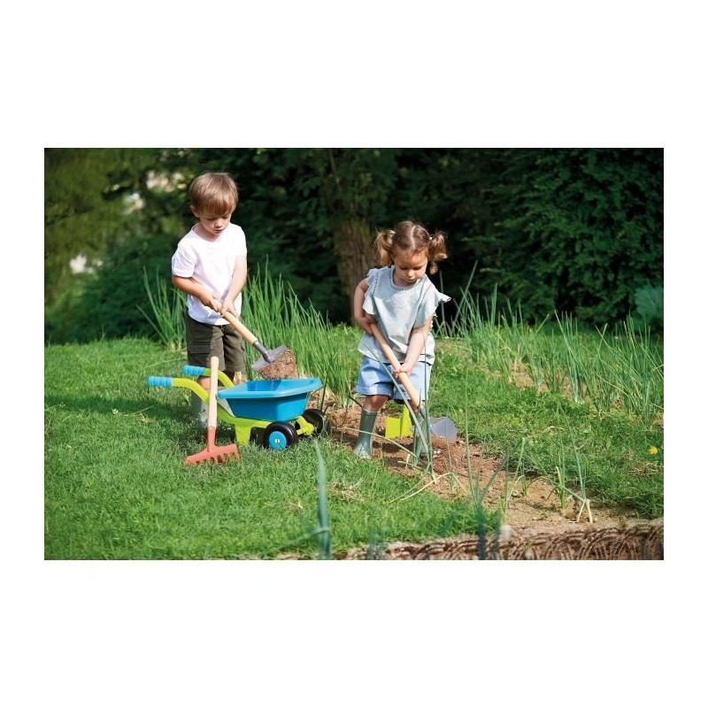 Deluxe Garden Wheelbarrow - ECOIFFIER - 4539 - For gardening work