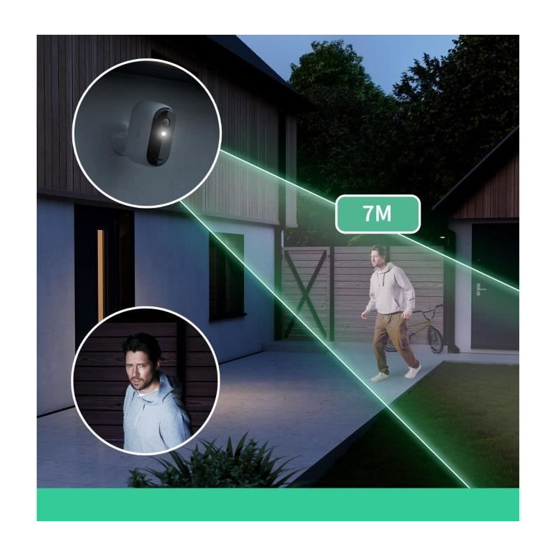 ARLO Surveillance Camera Pack 3 Essential 2k Cameras + 3 Solar Panels