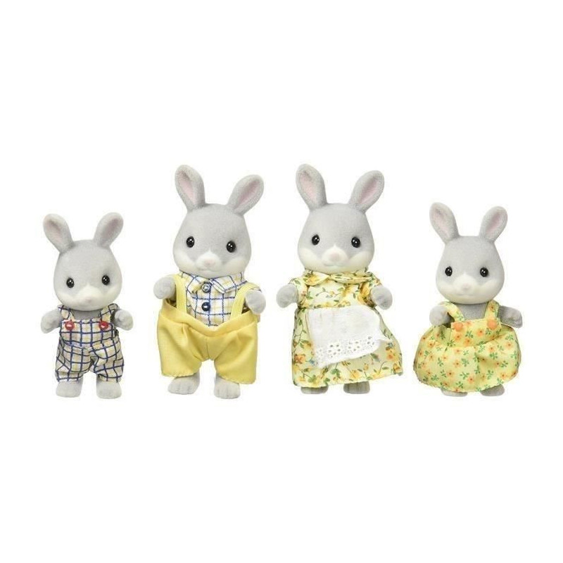 SYLVANIAN FAMILIES 3134 Family Gray Rabbit