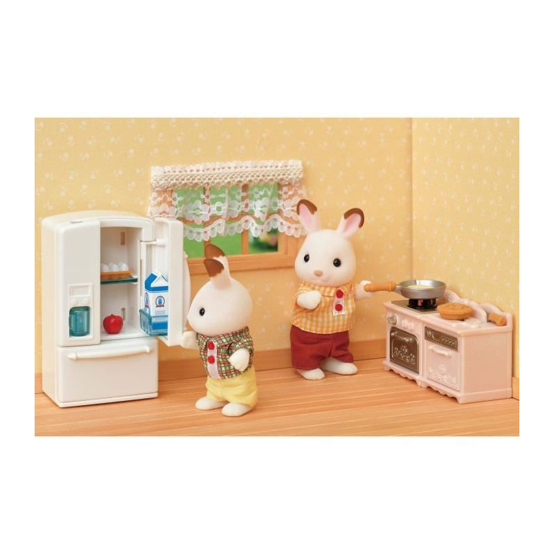 The Cozy Cottage and Maman furnishings set - Sylvanian Families - 5449