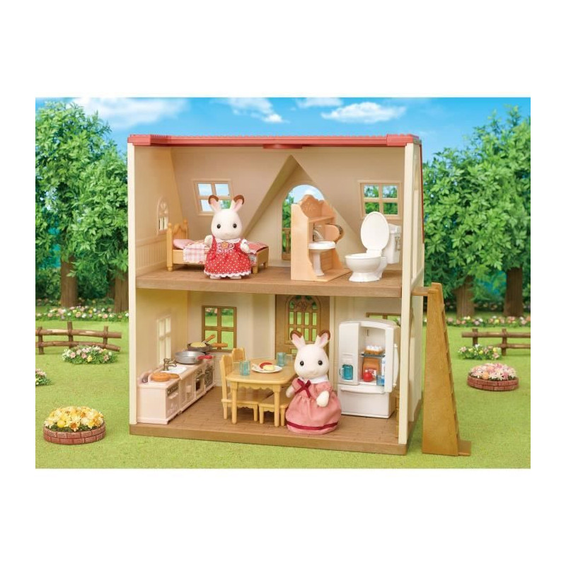 The Cozy Cottage and Maman furnishings set - Sylvanian Families - 5449
