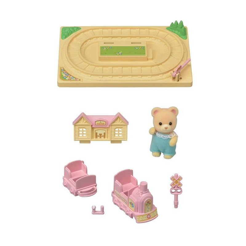 SYLVANIAN FAMILIES 5320 The Chu-Chu Train and Baby Bear