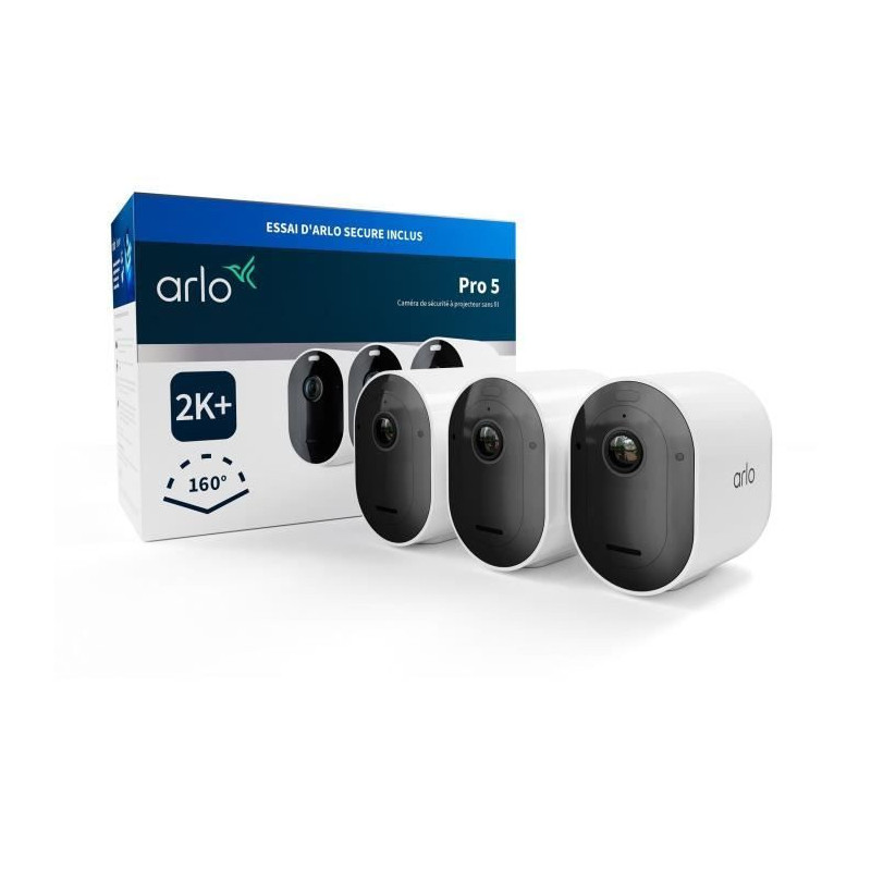 3 Camera Pack - ARLO - Pro 5 - Outdoor - Battery - Night Vision