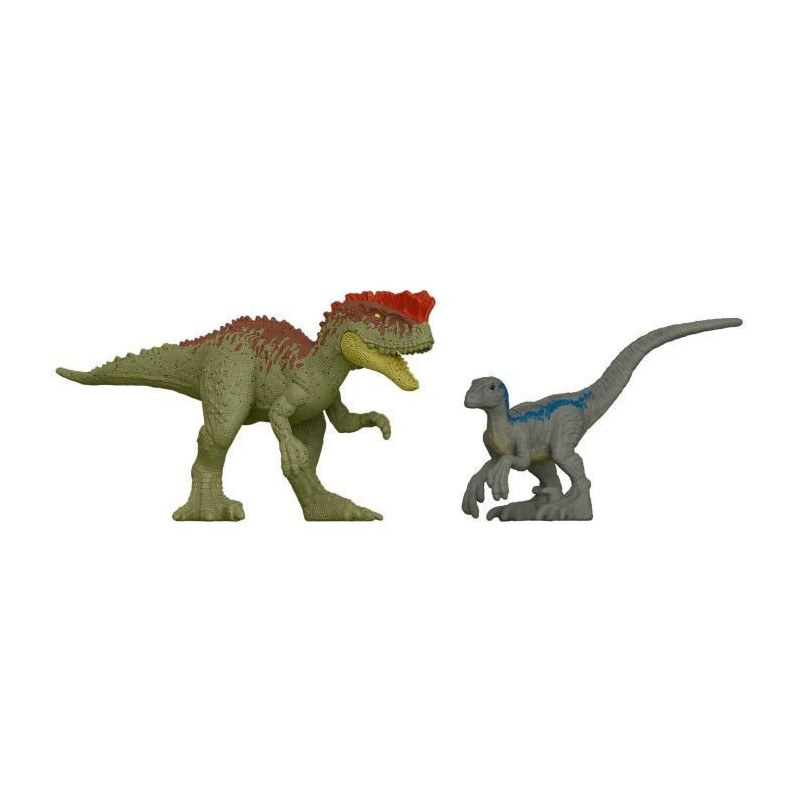 5-piece mini-figure set - JURASSIC WORLD - GWP38 - Dinosaurs and human