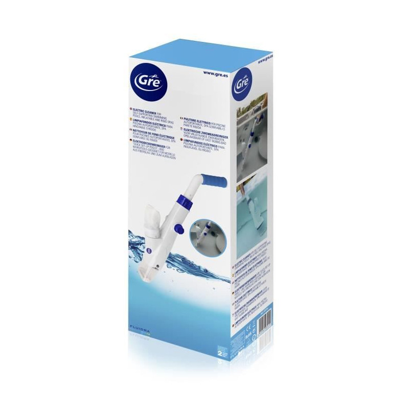 GRE - Battery -led -pool electric vacuum cleaner - 9.6V