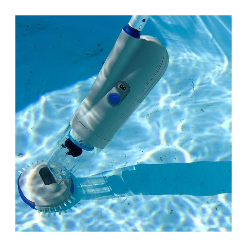 GRE - Battery bottom cleaner for spas and above -ground pools - equipp