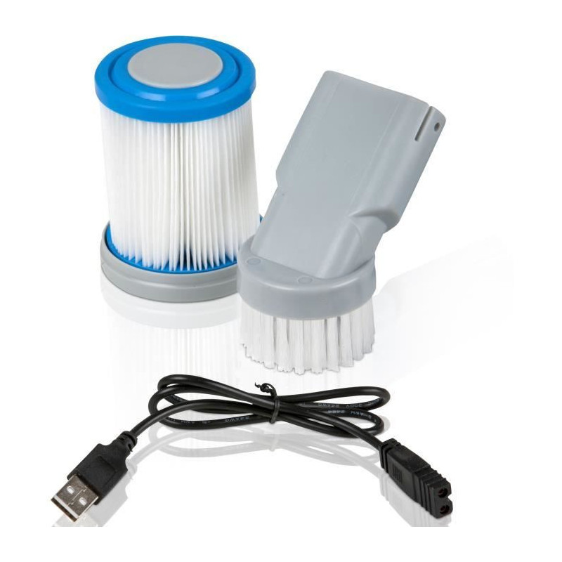 GRE - Battery bottom cleaner for spas and above -ground pools - equipp