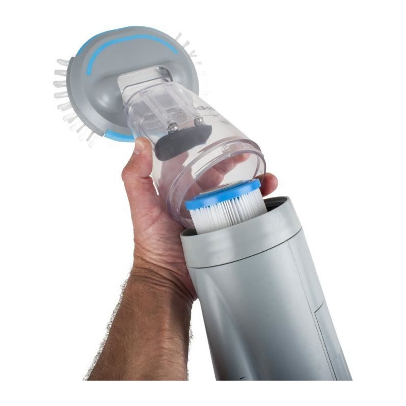 GRE - Battery bottom cleaner for spas and above -ground pools - equipp