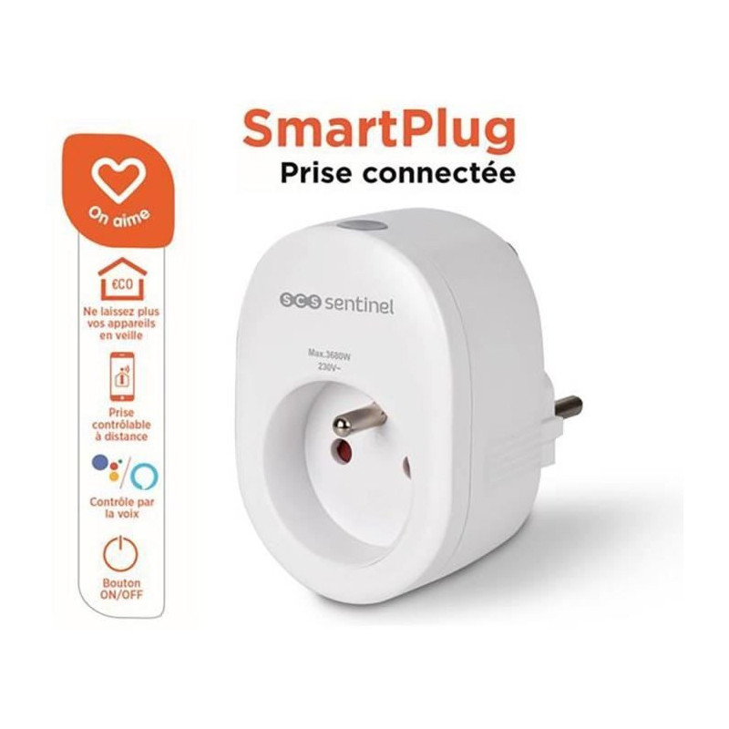 Connected socket - SmartPlug - SCS SENTINEL