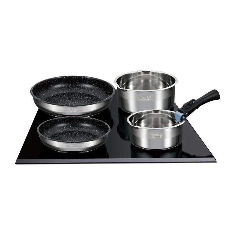 Arthur Martin AM2493 8 -piece kitchen battery - Stainless steel - Remo