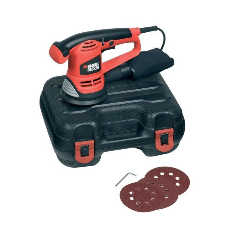 BLACK & DECKER Eccentric sander 125mm 480W
