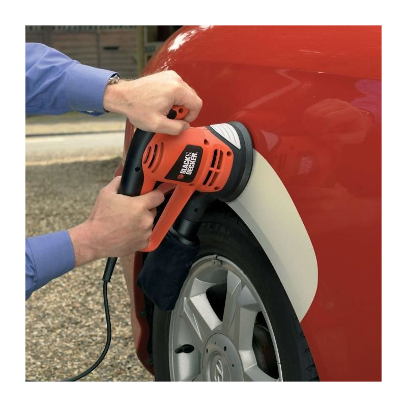 BLACK & DECKER Eccentric sander 125mm 480W