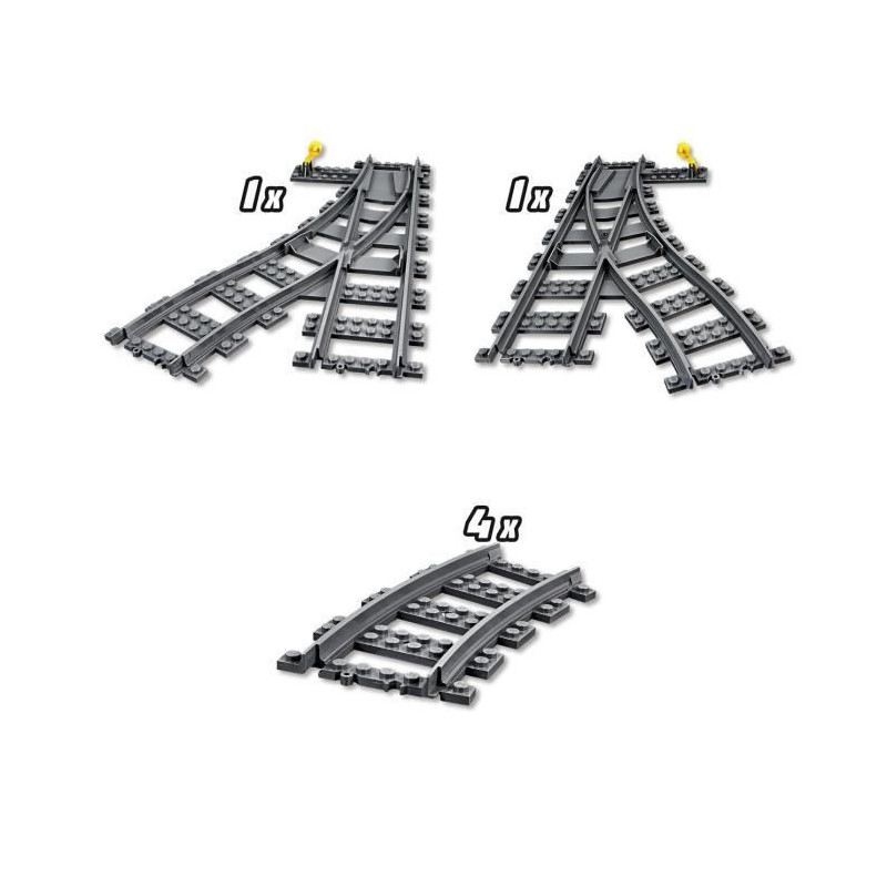 LEGO City 60238 Aiguillages