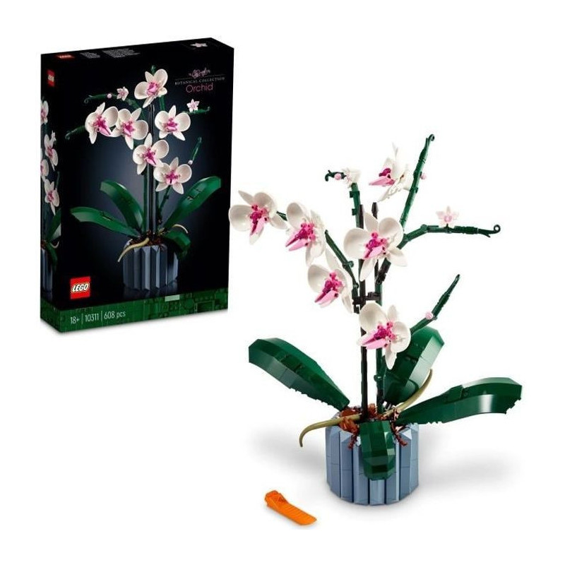 LEGO 10311 The Orchid Plants with Indoor Artificial Flowers for Home D