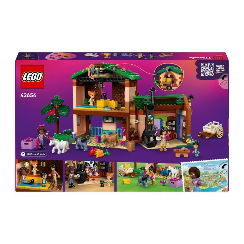 LEGO Friends 42654 Pony Ranch & Stables - Building Set for Girls Ages