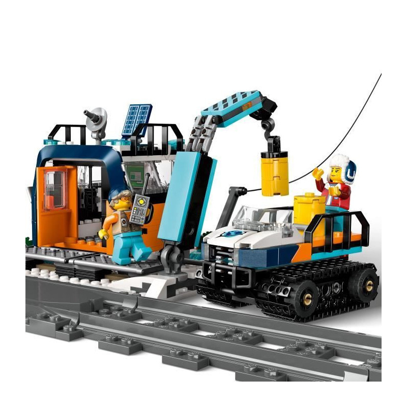LEGO City 60470 Arctic Explorers Express - Game for Boys Ages 7 and Up