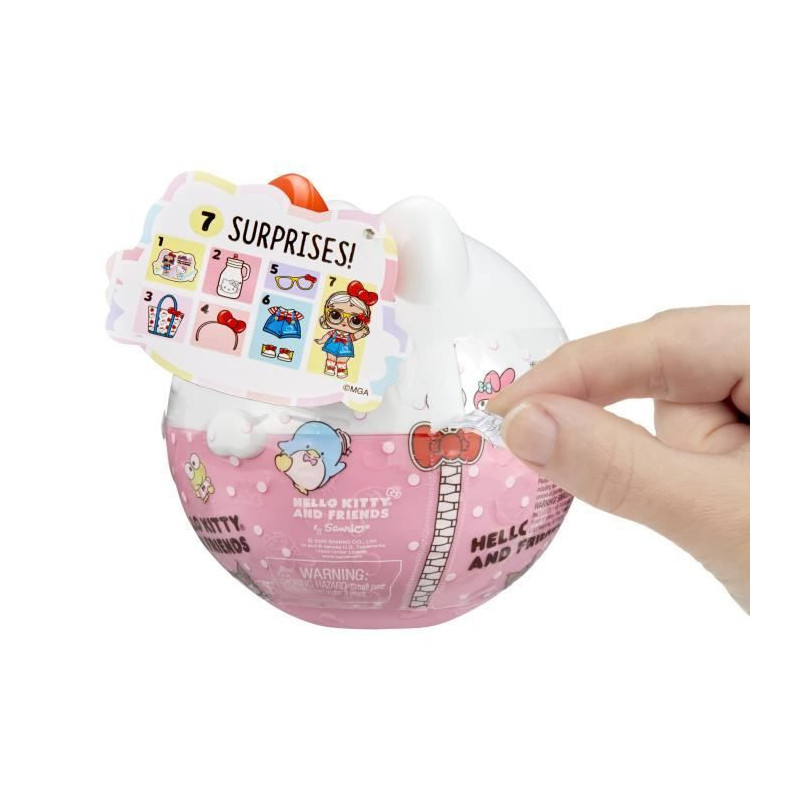 LOL Surprise Loves Hello Kitty Tots 3-inch Dolls - Ages 3 and Up