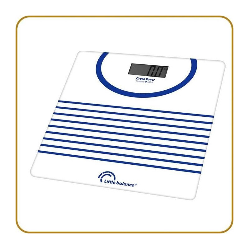Bathroom scale - LITTLE BALANCE - 8655 - USB-repairable - 180 kg / 100