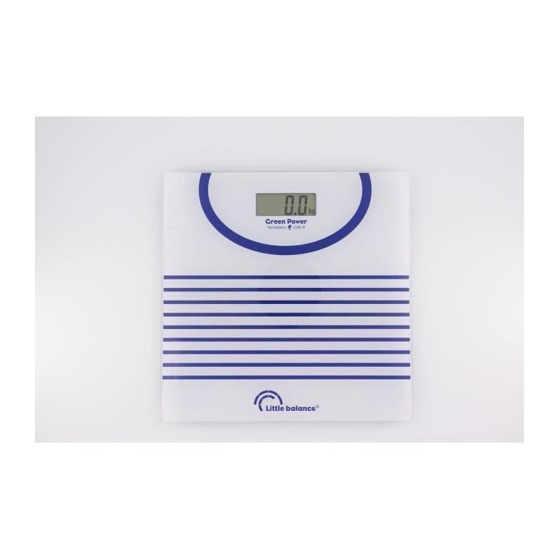 Bathroom scale - LITTLE BALANCE - 8655 - USB-repairable - 180 kg / 100