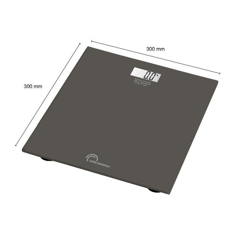 Bathroom scale - LITTLE BALANCE - SB3 - USB-C - Tonka