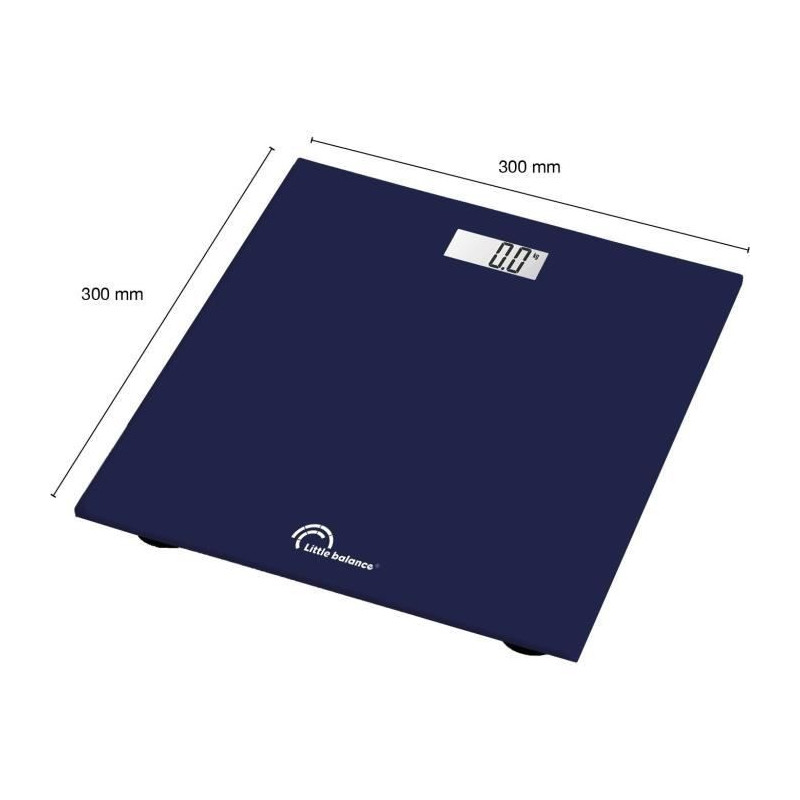 Bathroom scale - LITTLE BALANCE - SB3 - USB-C - Midnight blue
