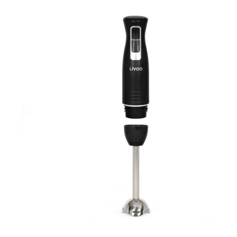 Hand blender with bowl - LIVOO - DOP245N - 400 W - 2 speeds - Black