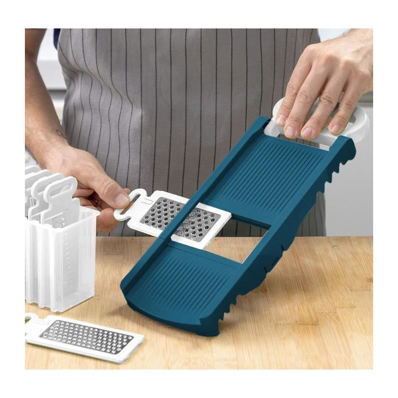 Foldable mandolin - ARTHUR MARTIN - AMM530 - 6 in 1 - 3 grater blades