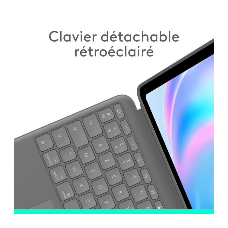 Tablet Accessories Logitech Combo Touch Keyboard Case for iPad Air 13-