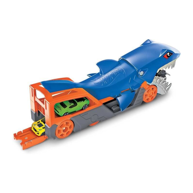 Hot Wheels - Shark Transporter - Circuit / Small car - From 4 years ol