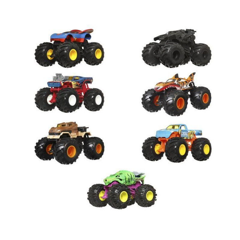 Hot Wheels - Monster Truck 1:24 (Random Model) - Small Car - 3 years a