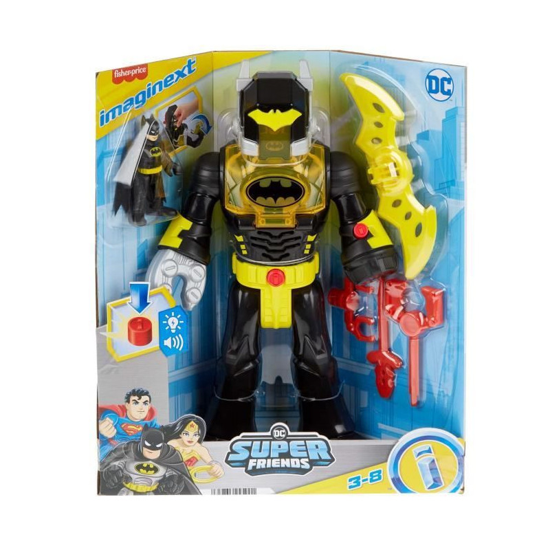 Fisher-Price-DC Super Friends Batman in his Exoskeleton-robot - Imagin