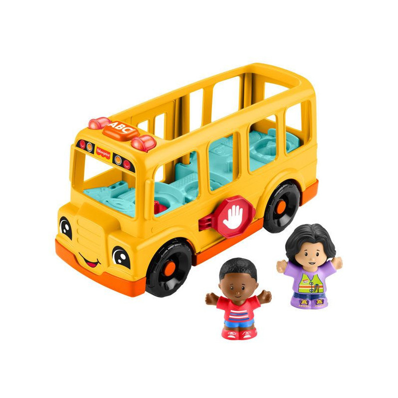 Fisher-Price Little People-The School Bus-Musical Push-Along Vehicle H