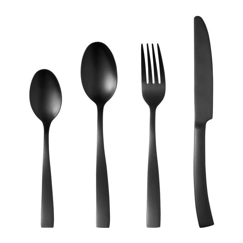 Cutlery set - ARTHUR MARTIN - AM5136 - 24 pieces - Stainless steel - B