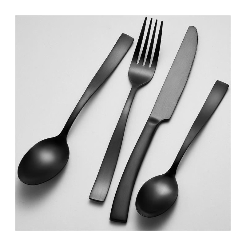 Cutlery set - ARTHUR MARTIN - AM5136 - 24 pieces - Stainless steel - B