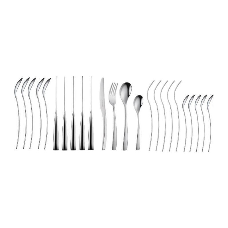 Cutlery set - ARTHUR MARTIN - AM3630 - 24 pieces - Stainless steel - S