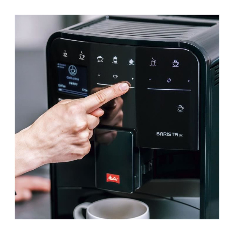 Automatic coffee machine with grinder - MELITTA - Barista SE F830-003