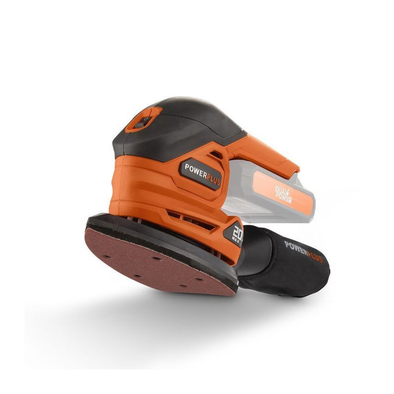 Multi -wireless sander 20V + 1x abrasive 80g - Dual Power Powdp50200 -
