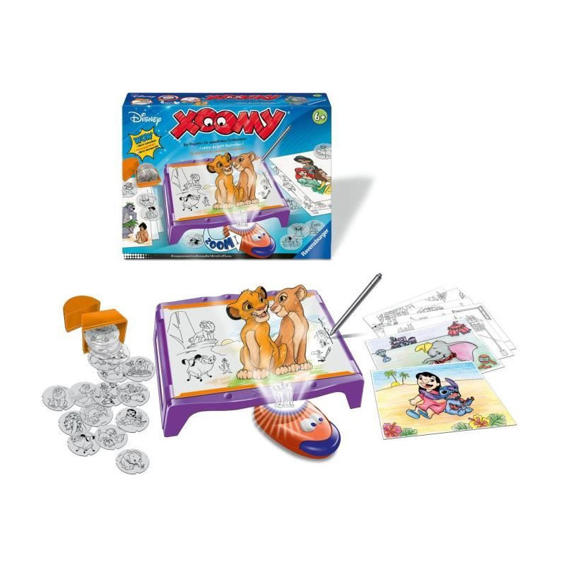 Xoomy Maxi Disney, Drawing table, Drawing, Mixed, Creative activity, F