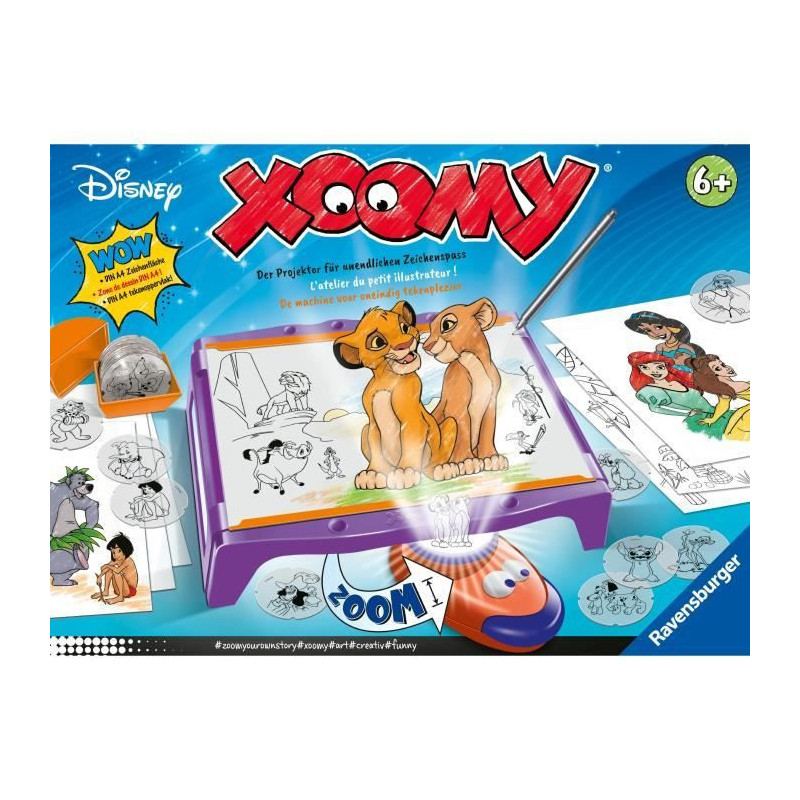 Xoomy Maxi Disney, Drawing table, Drawing, Mixed, Creative activity, F