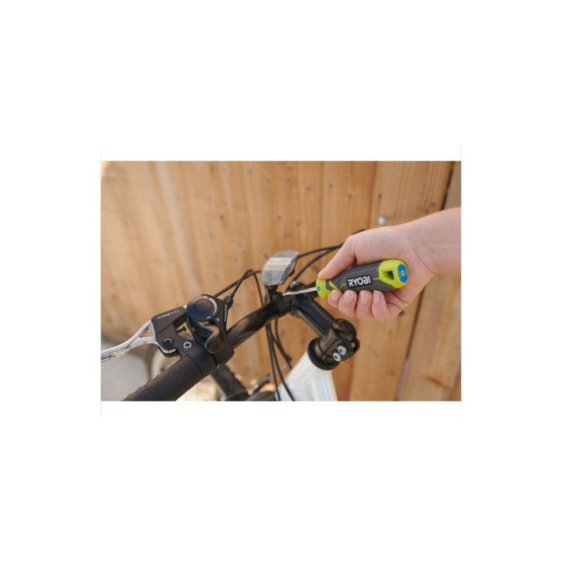 RYOBI 7 Piece Magnetic Screwdriver Set - RHSDS7PC