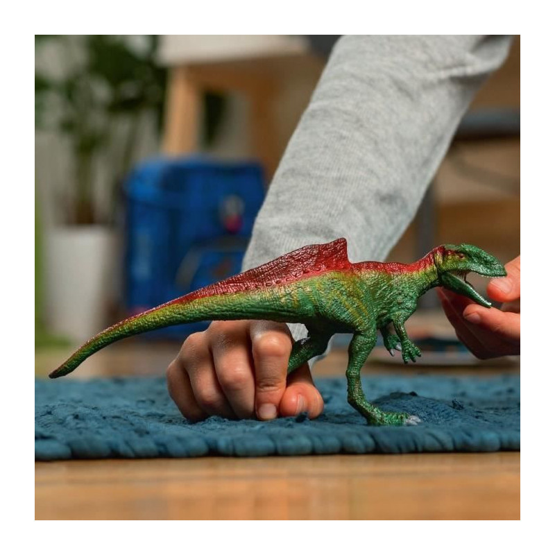 SCHLEICH Figurine - Concavenator - Dinosaurs - Yellow, green, scarlet