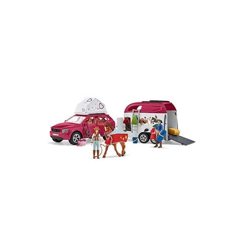 Schleich - Large Equestrian Voyage by car and trailer - 42535 - Horse