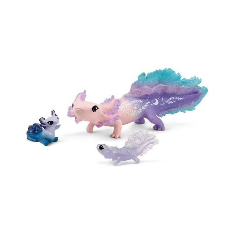 Schleich - Salamandre Axolotls - 42628 - Range: Bayala